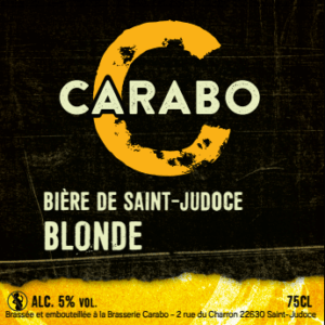 Bière blonde - CARABO - 75cl